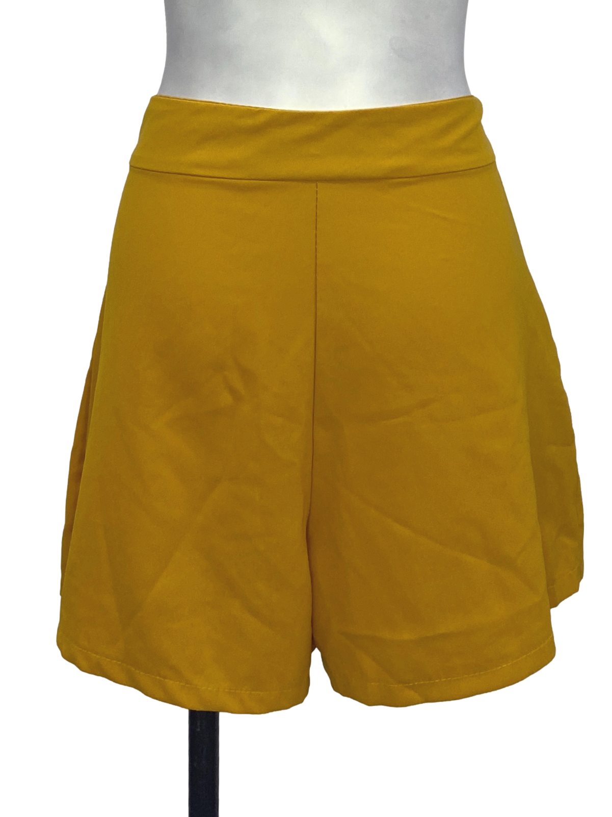 Gold Plain Skort