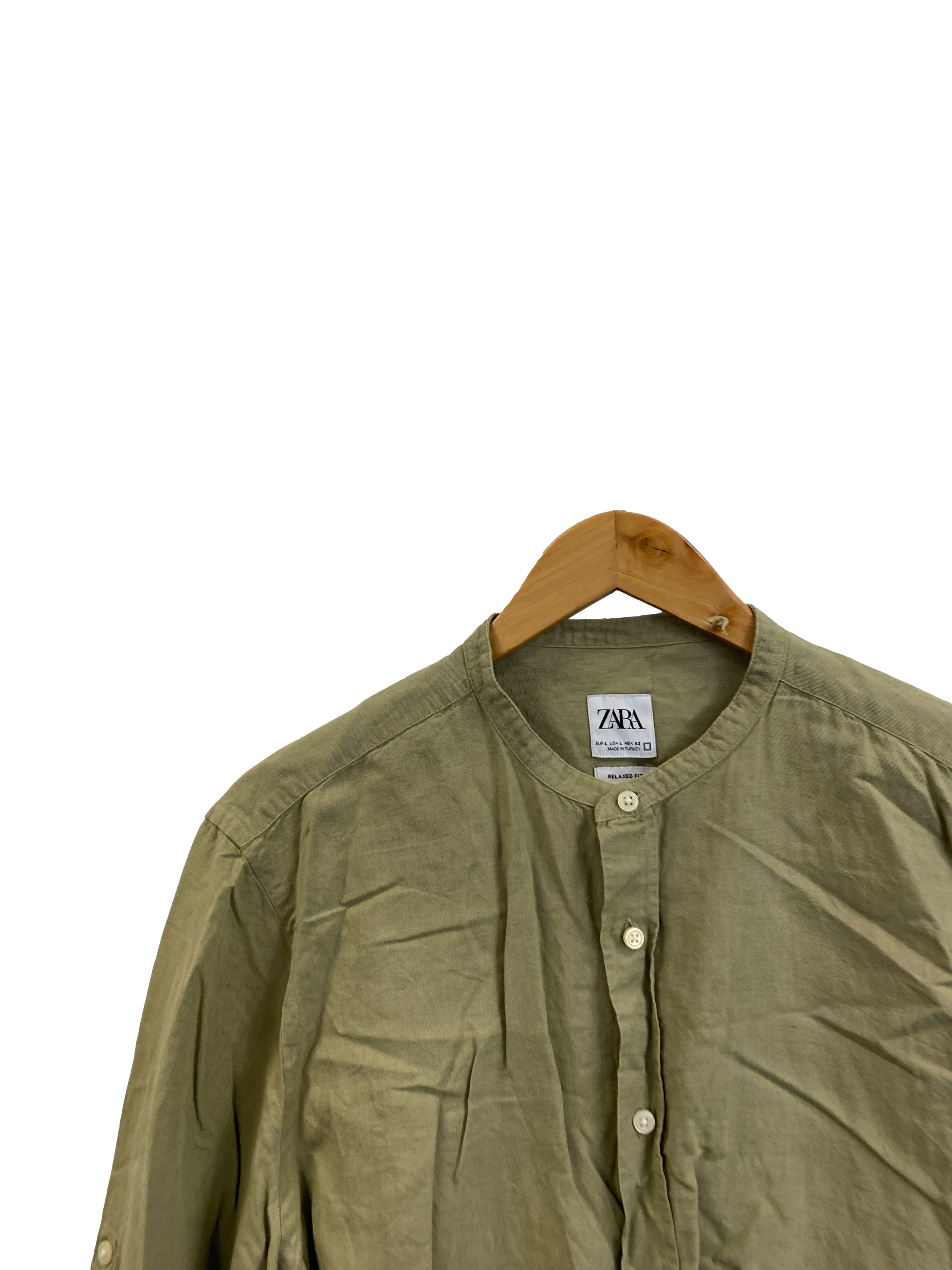 Olive Long Sleeve Top