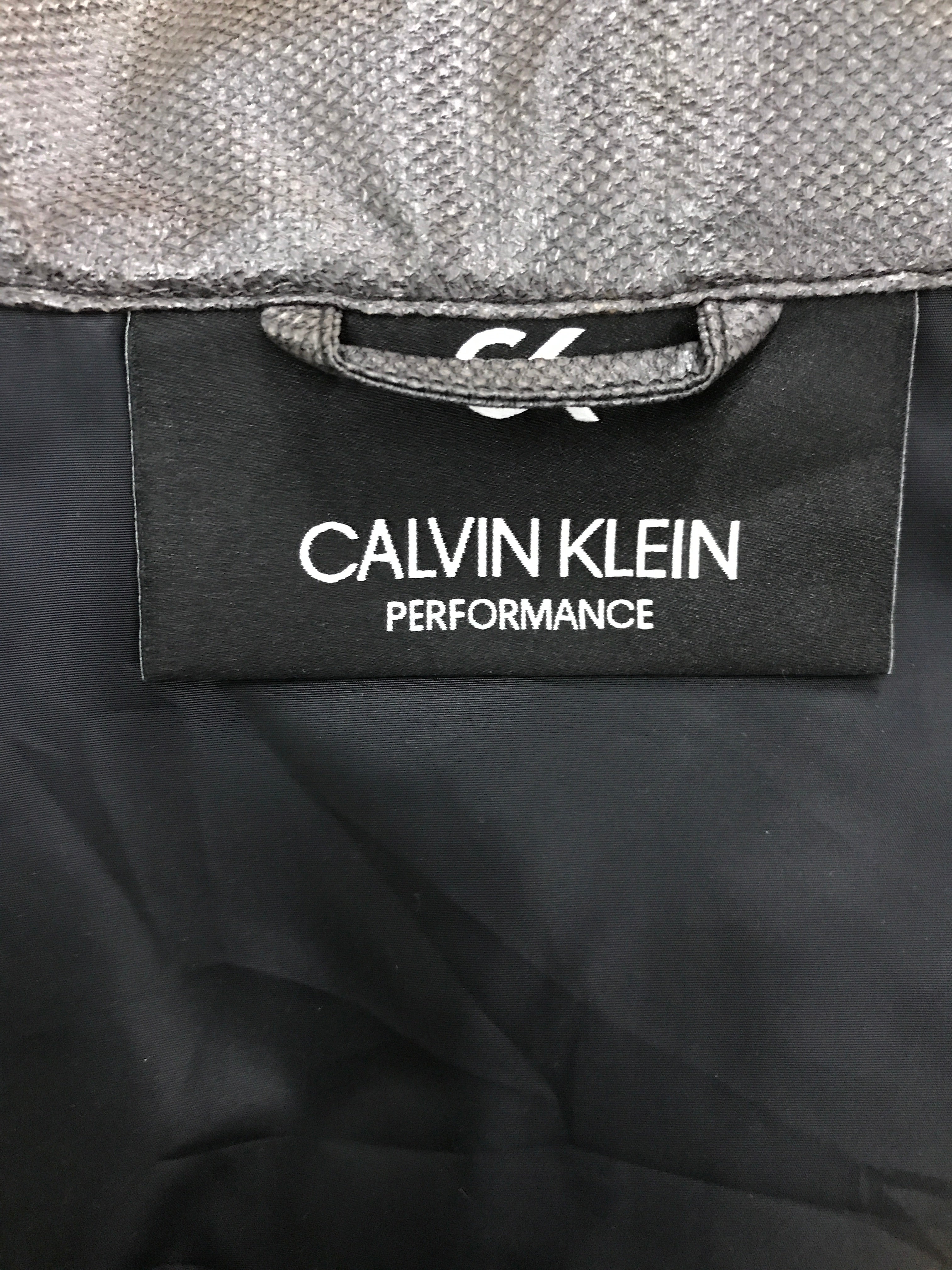 Grey Zip Up Performance Track Jacket