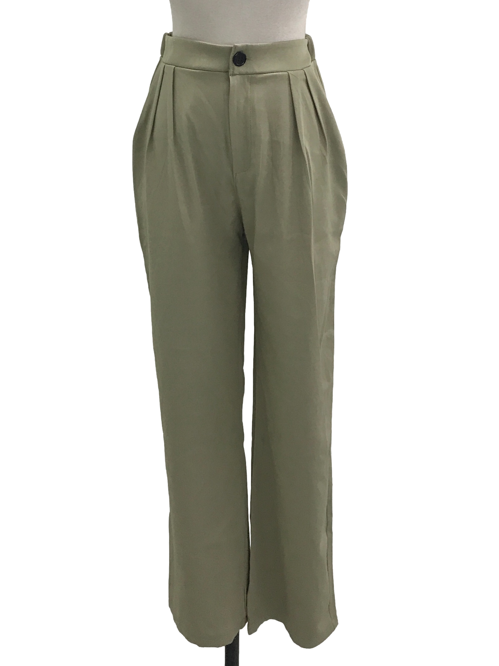 Artichoke Green Slack Pants