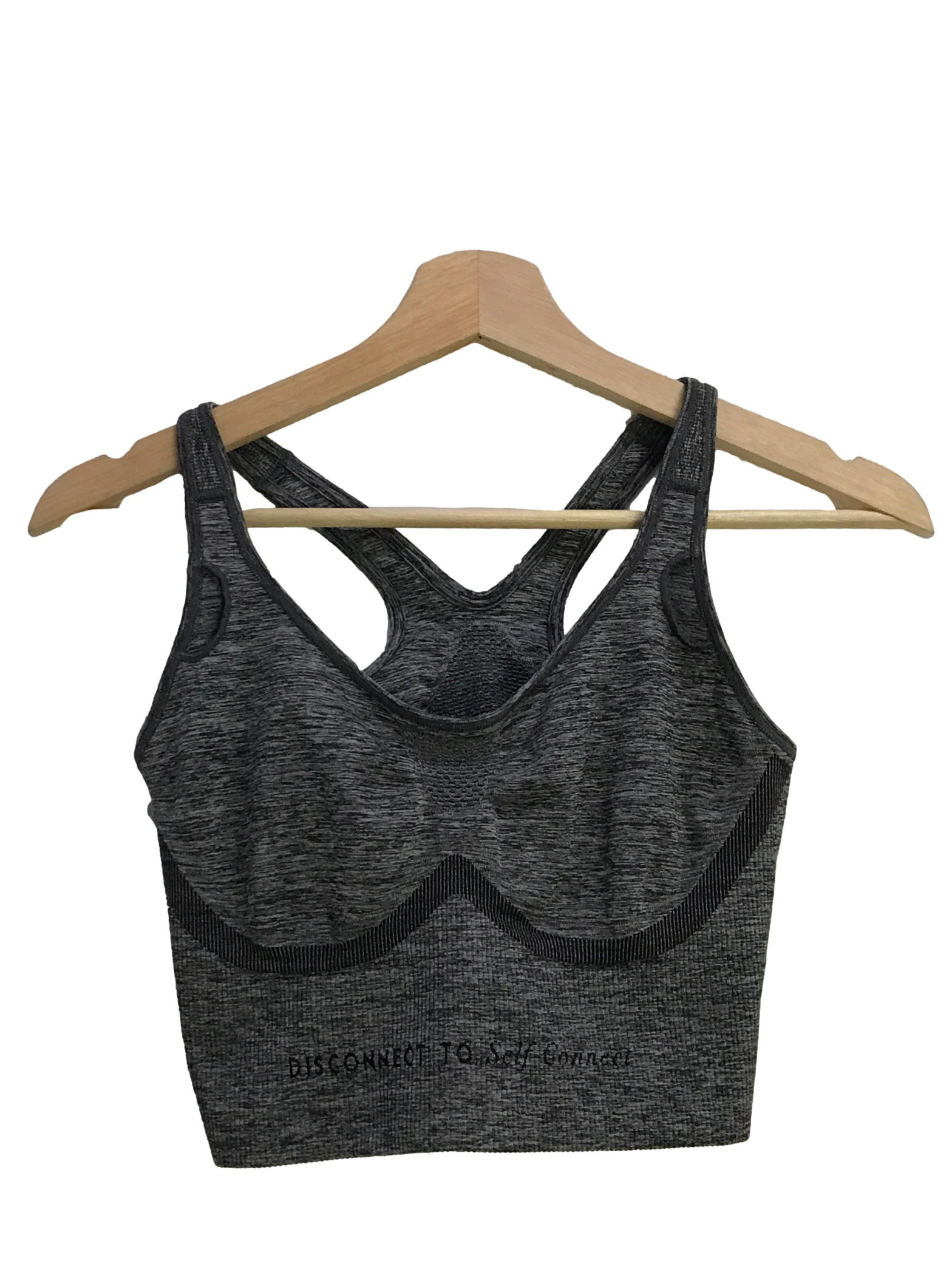 Grey Sports Bra