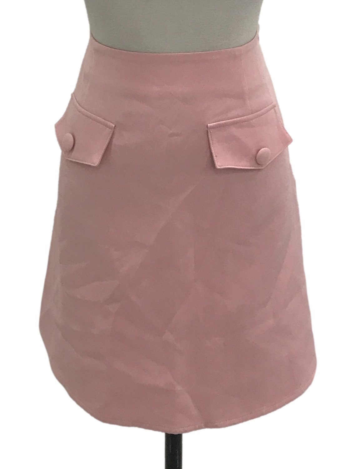 Light Pink A-Line Skirt