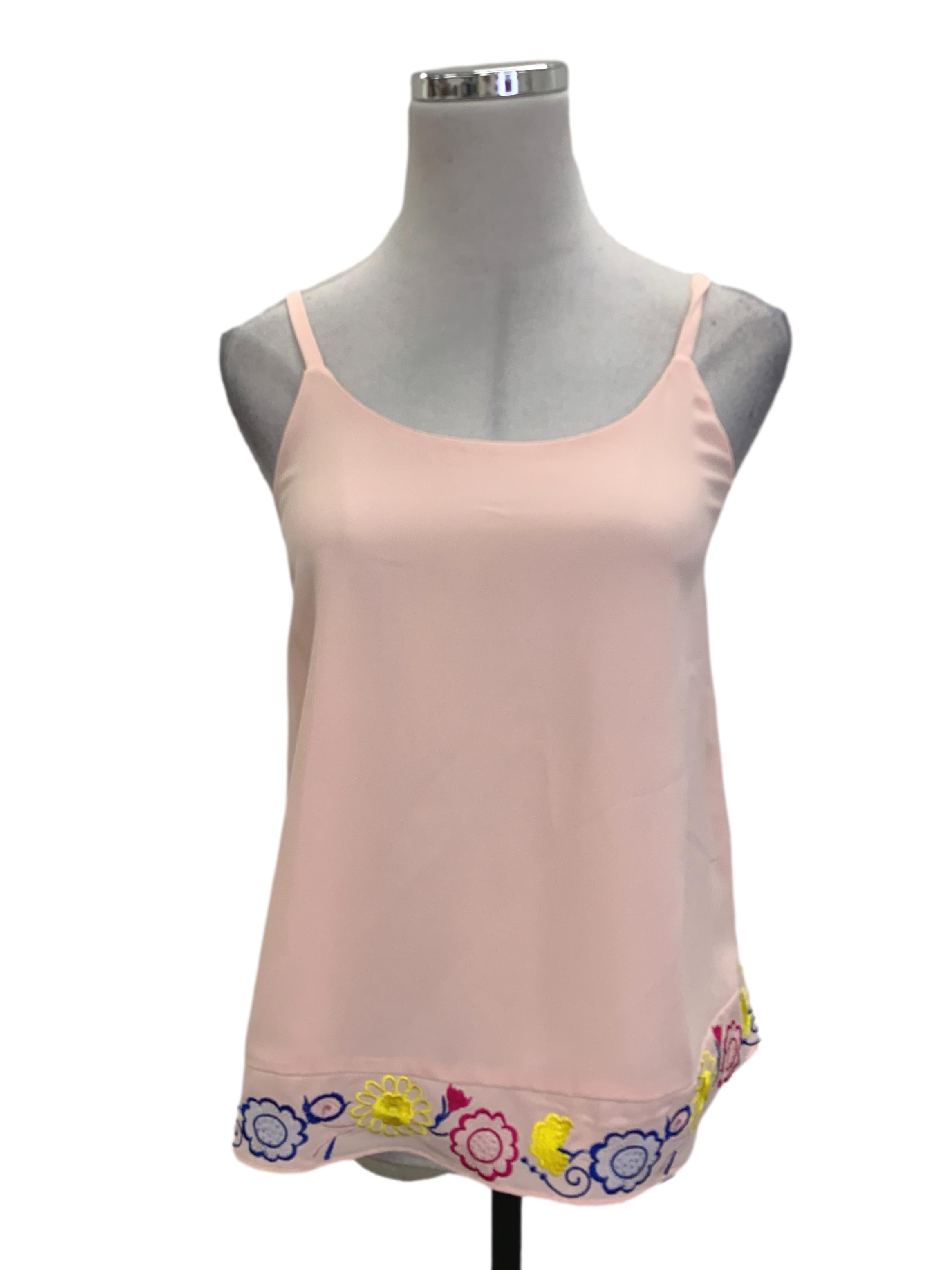 Pink Embroidered Camisole TCL