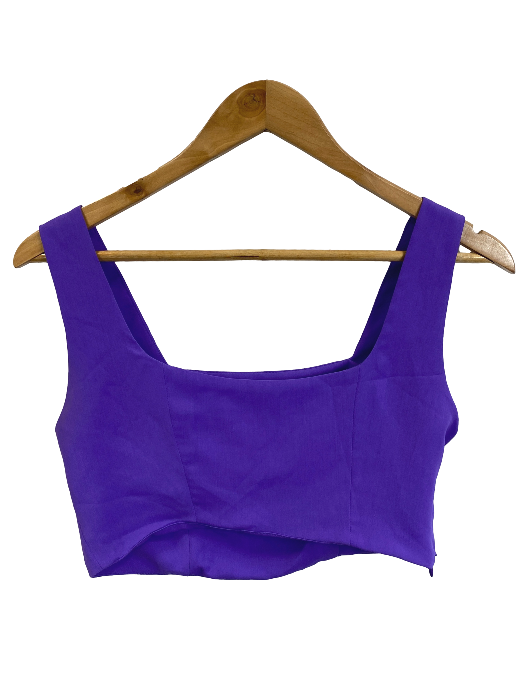 Violet Plain Top