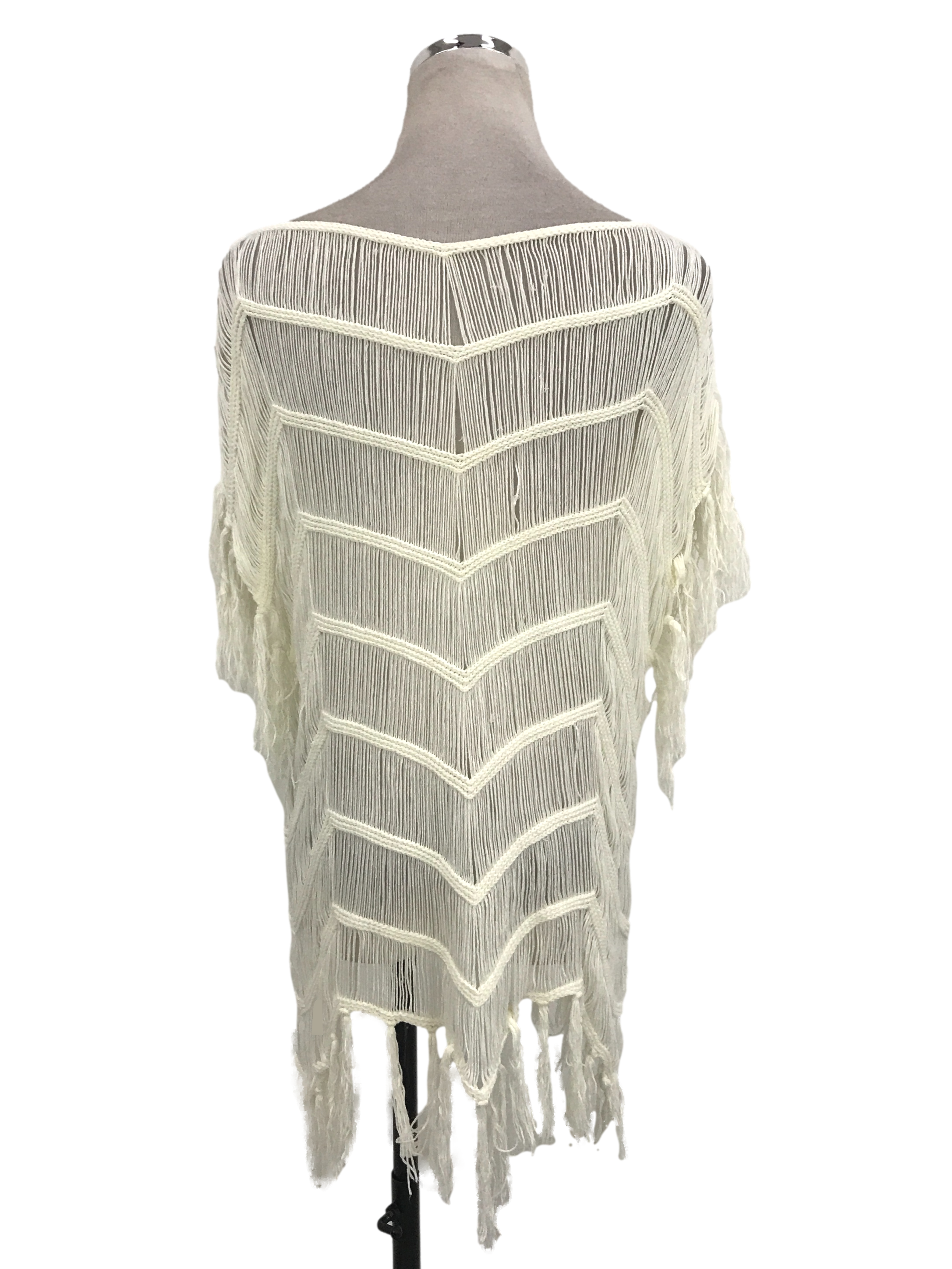 White Tassel Beach Top