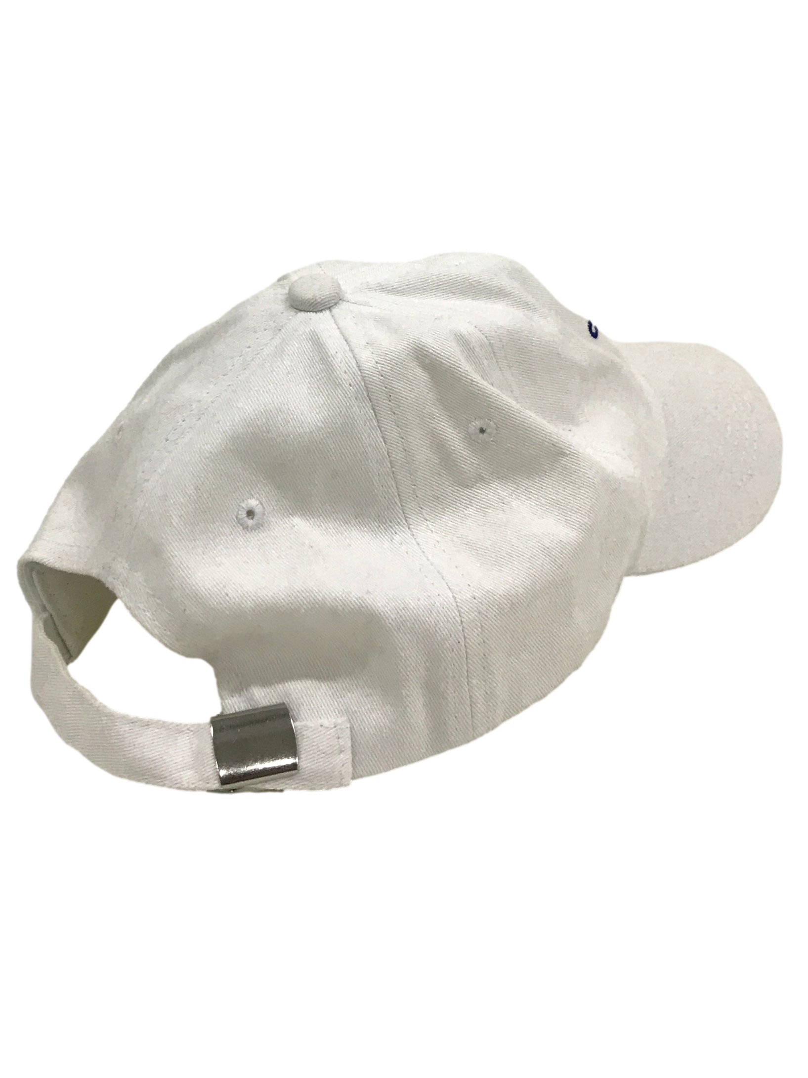 White Wording Emroidered Cap