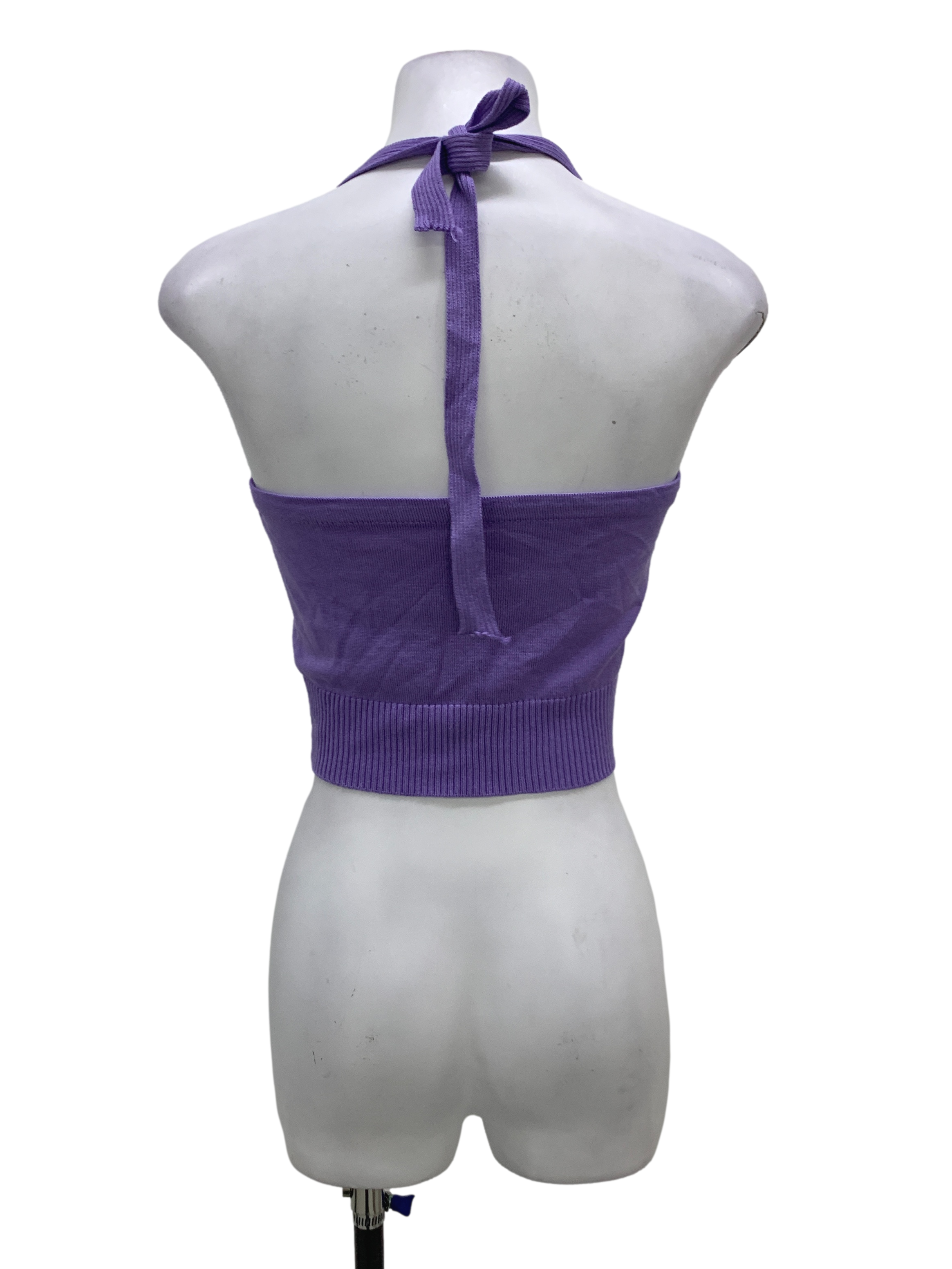 Purple Halter Top