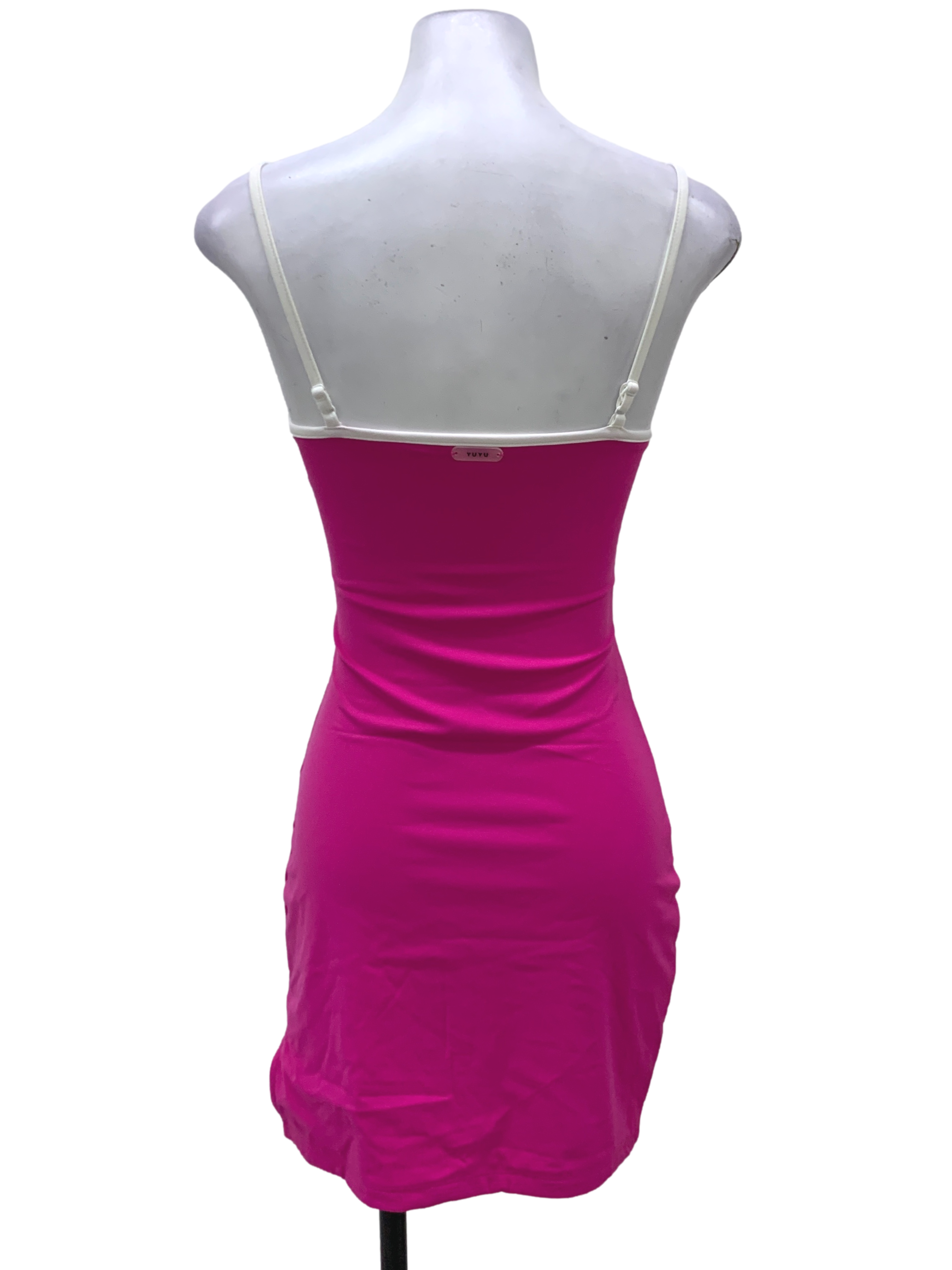 Fuscia Pink Sleeveless Dress