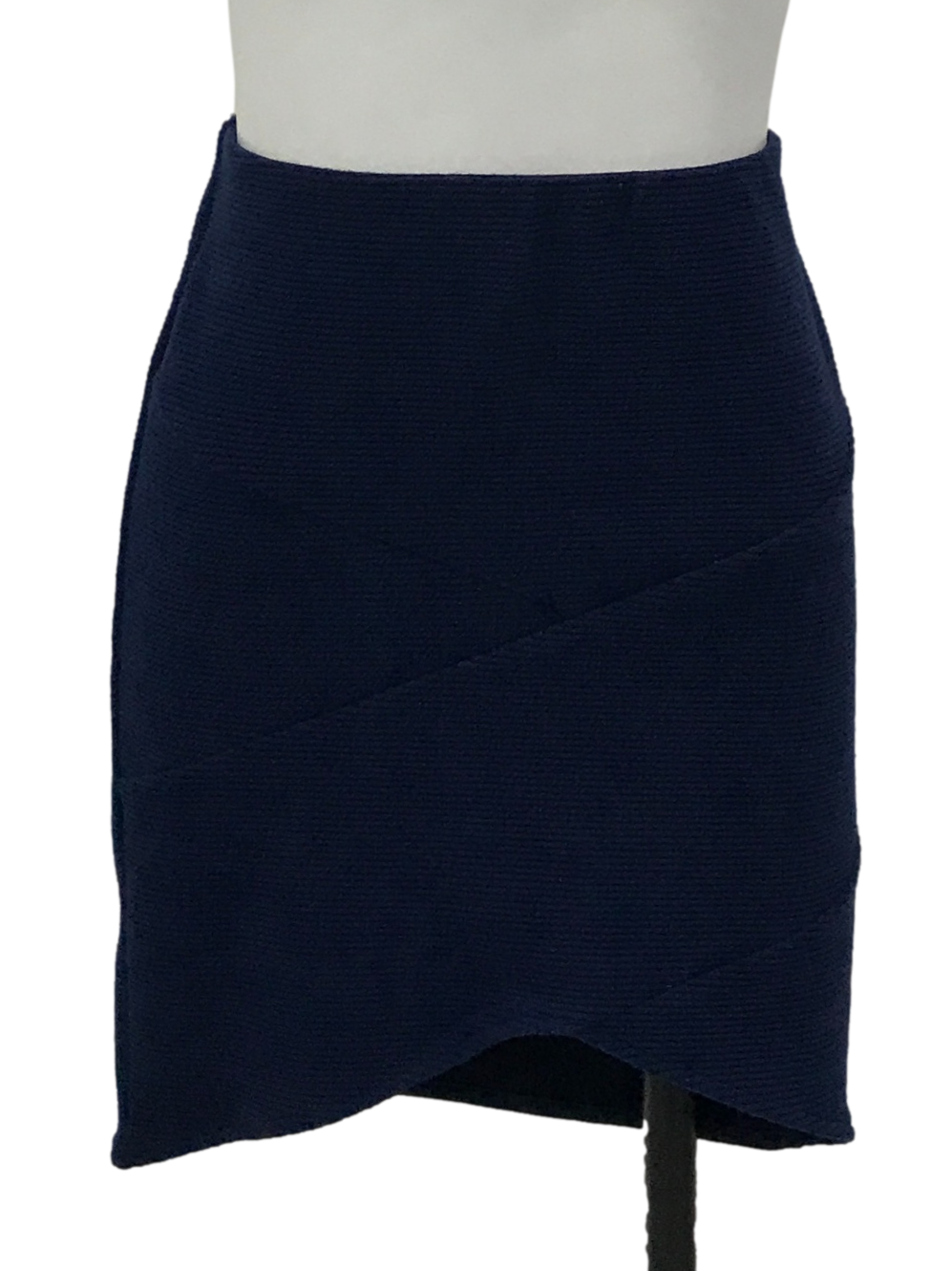 Navy Blue Bandage Skirt