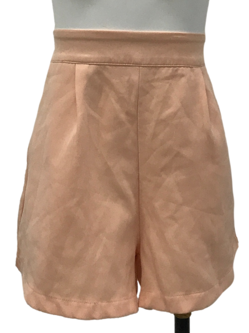 Peach High Waist Shorts