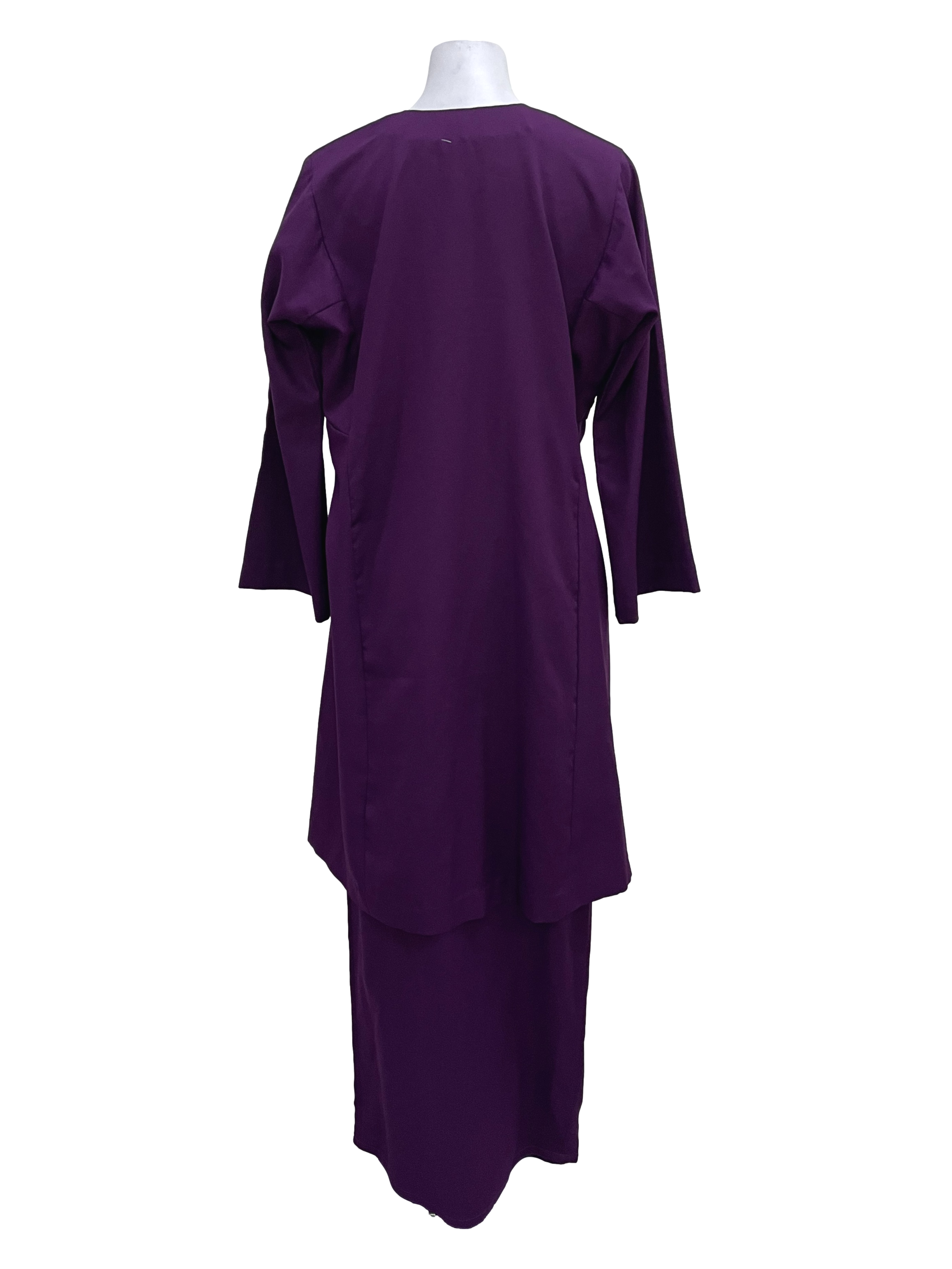 Purple Beaded Baju Kurung
