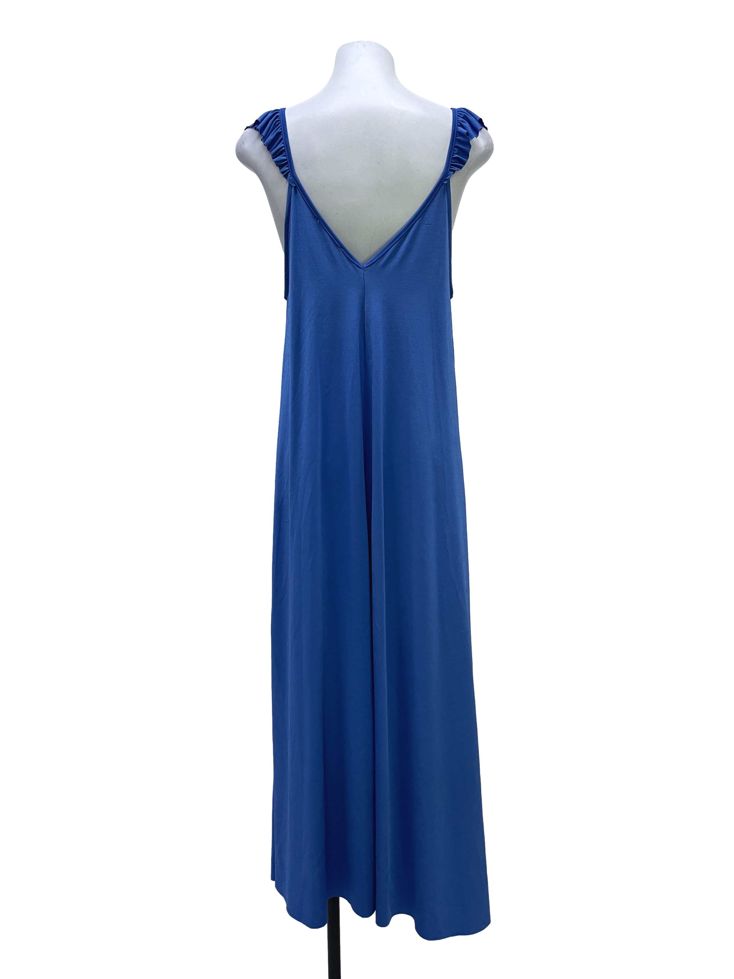 Blue Jersey Dress