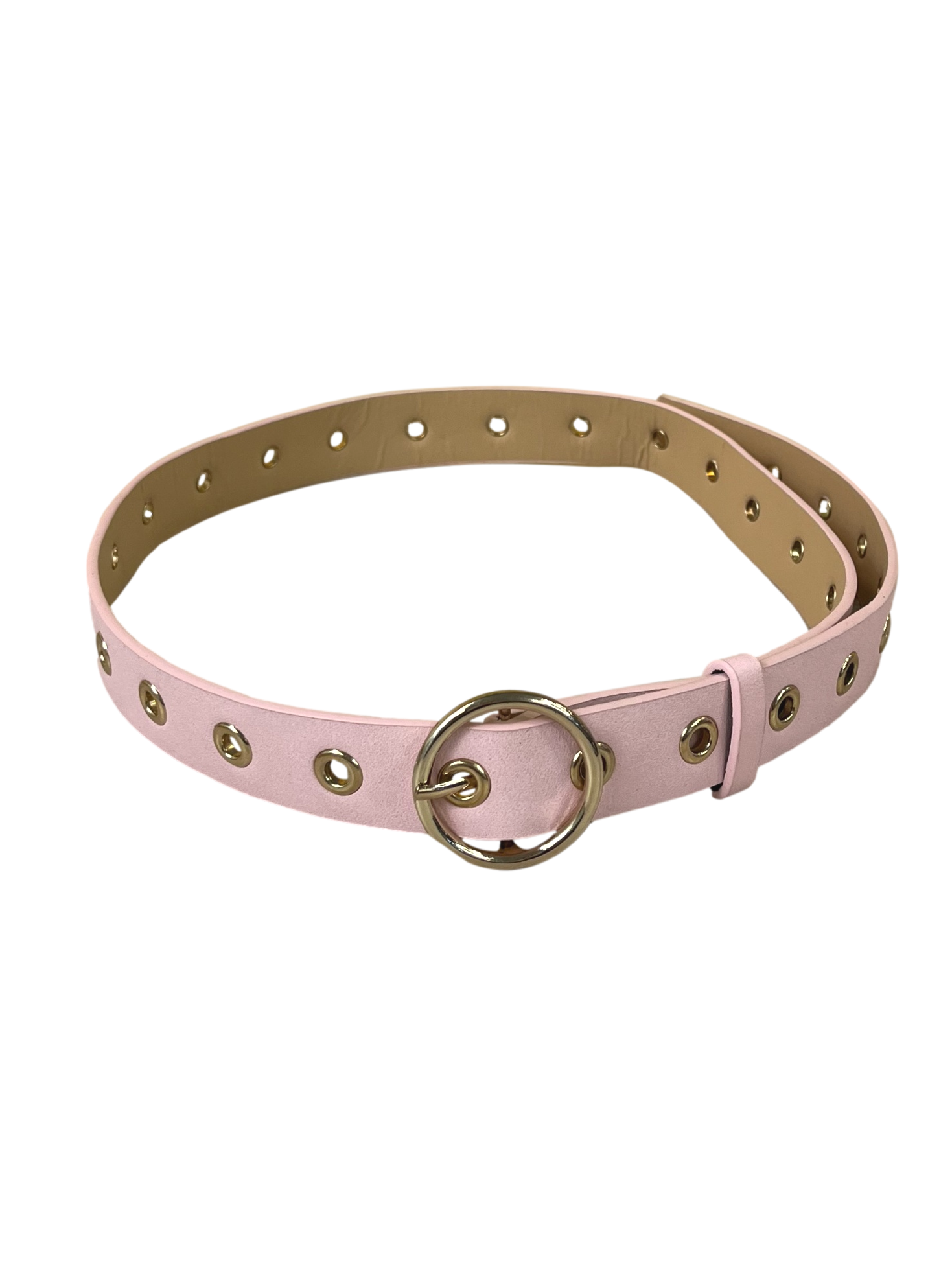 Crepe Pink Belt