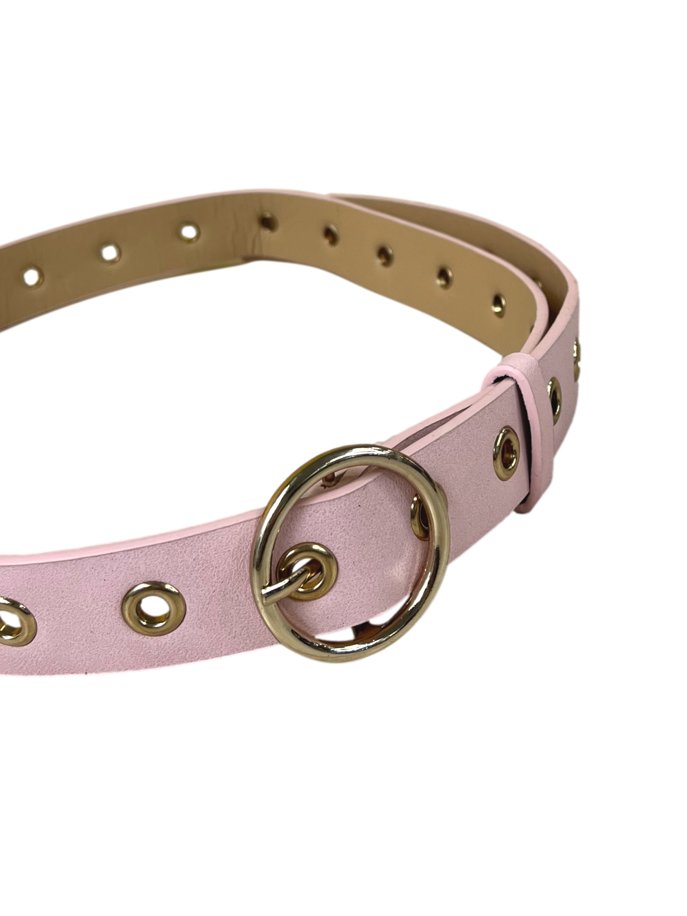 Crepe Pink Belt