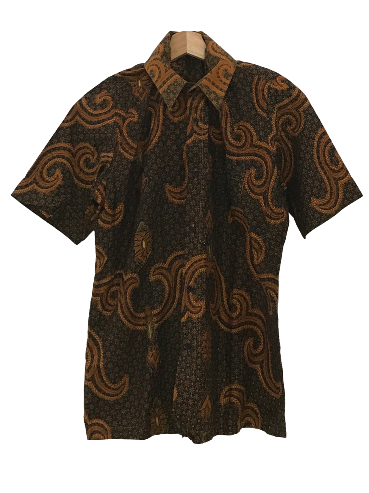 Brown Indonesia Batik Top