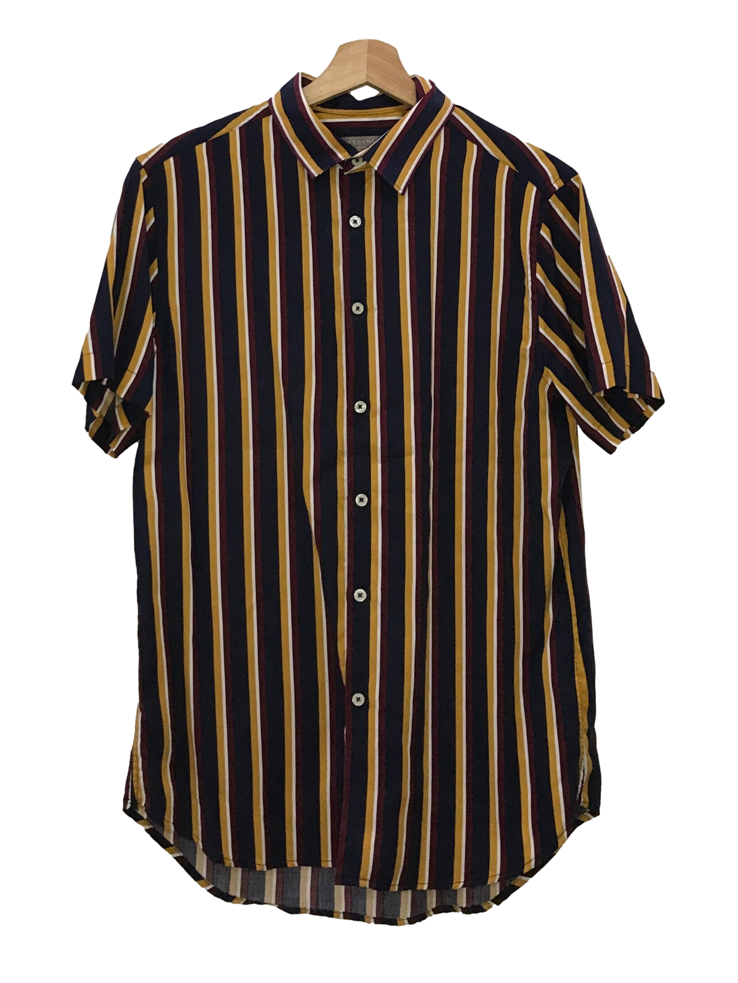 Yellow Stripes Slim Fit Shirt