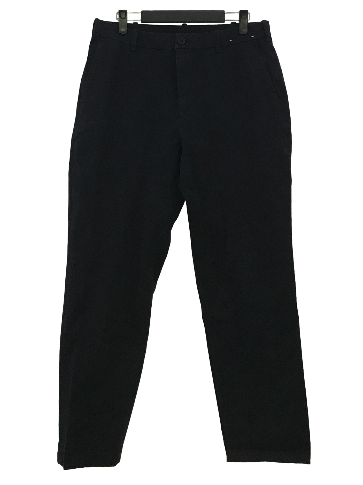 Soot Black Office Pants