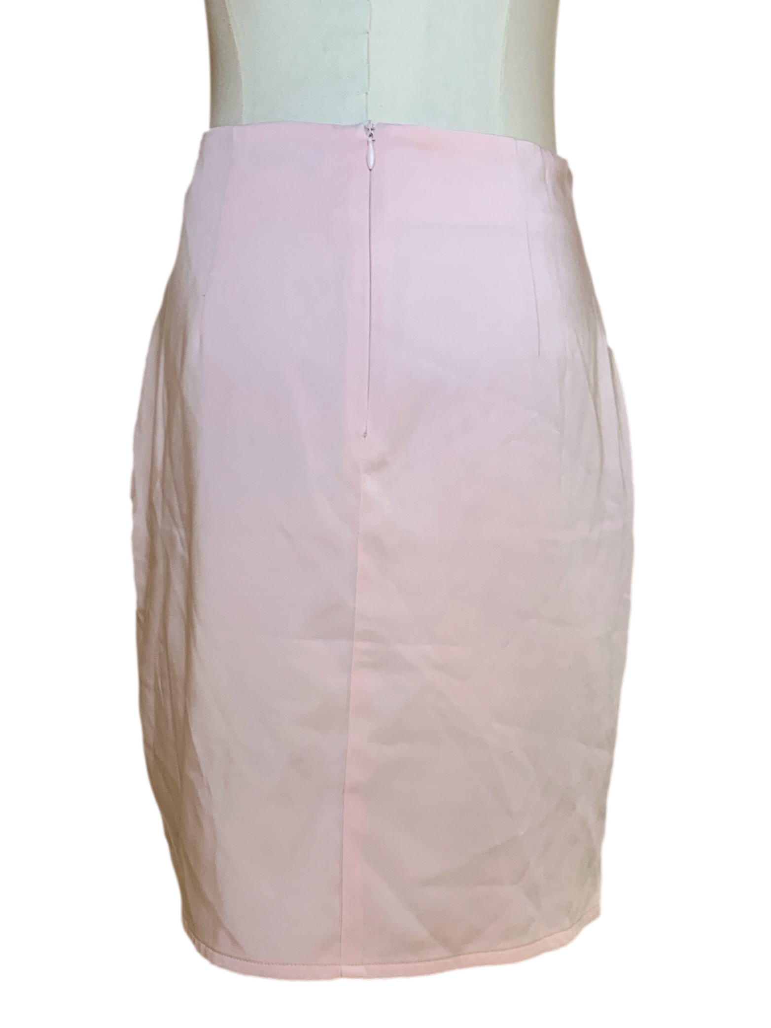 Blush Pink Embroidery Skirt