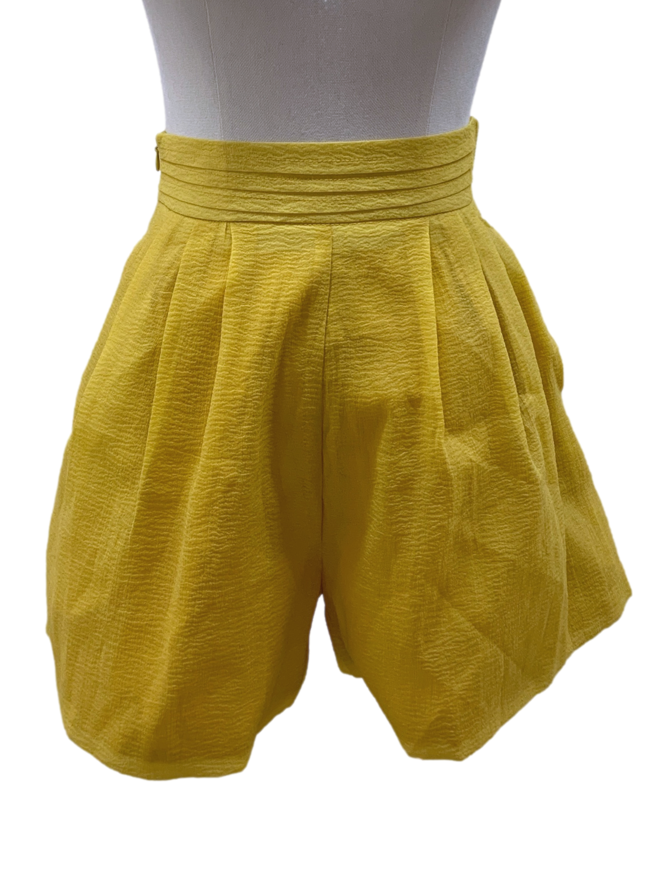 Honey Yellow A line Shorts