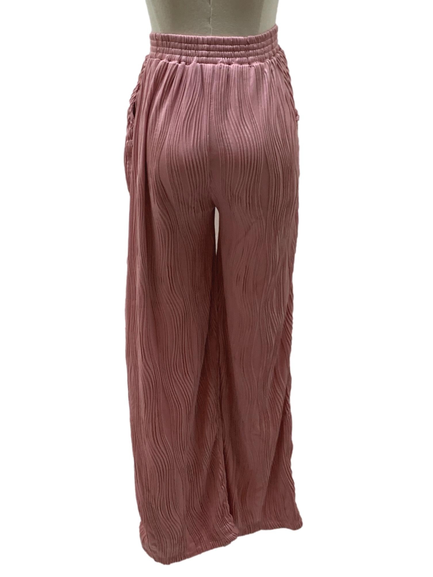 Taffy Pink Straight Pants