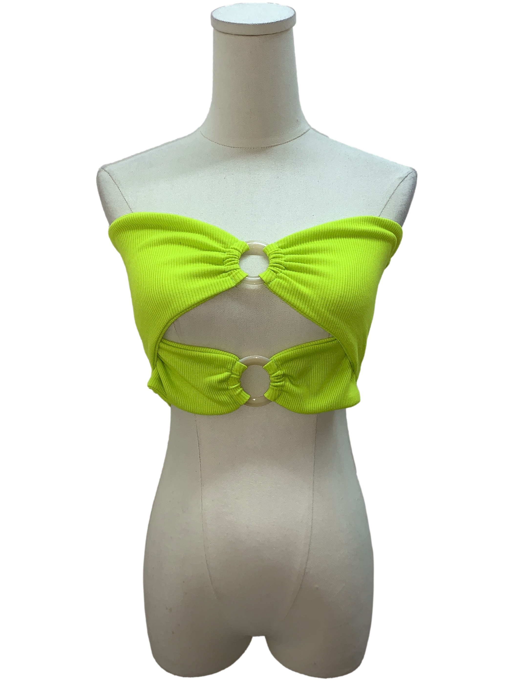 Lime Green Sleeveless Top