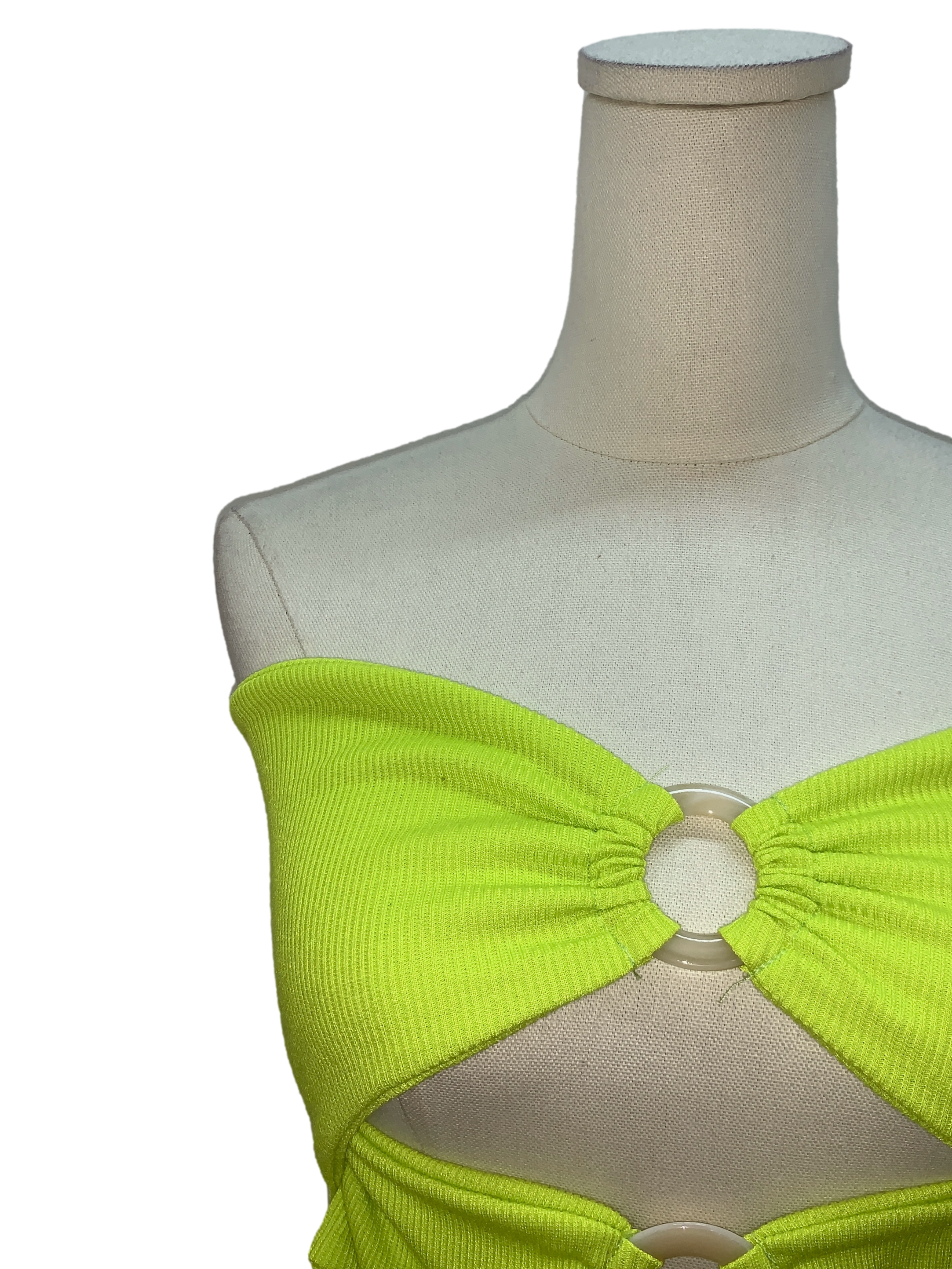 Lime Green Sleeveless Top