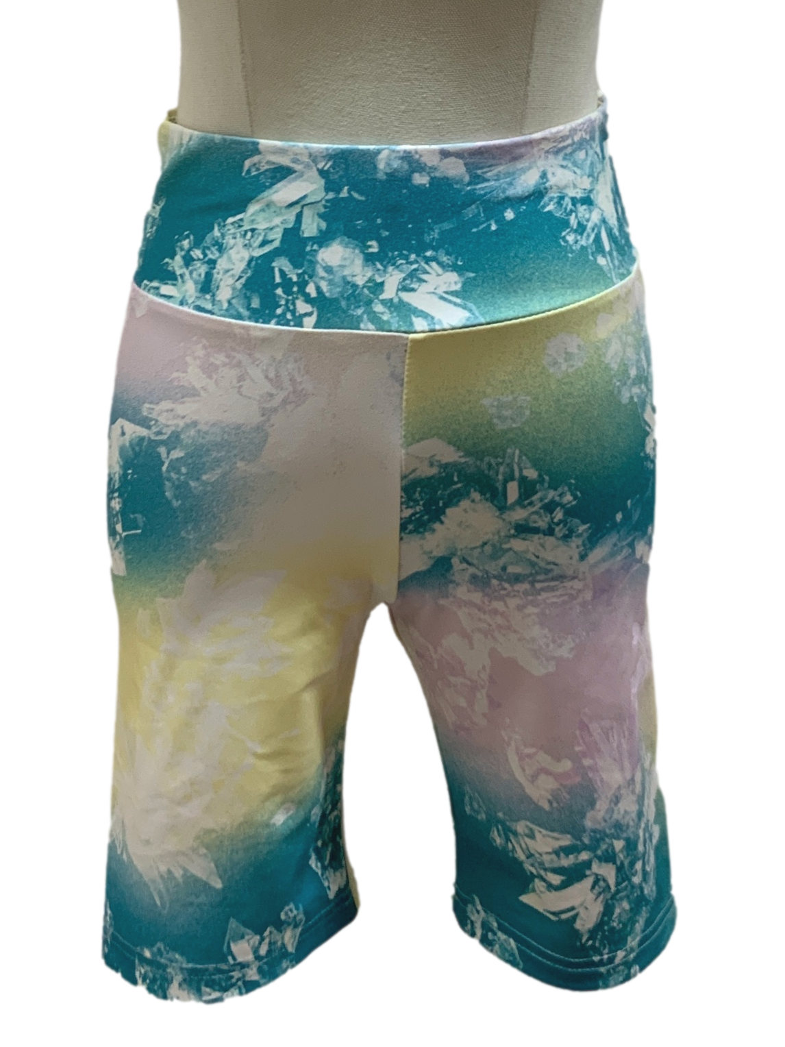 Multi-colour Biker Shorts