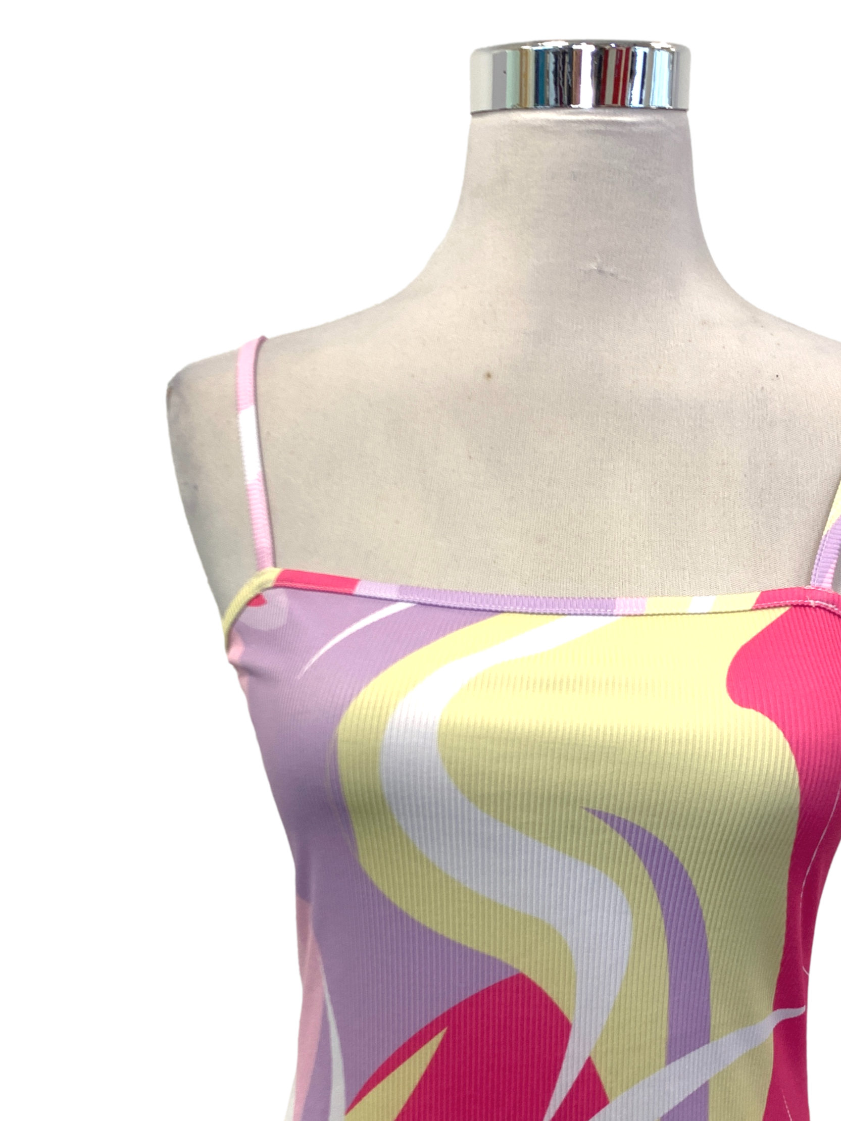 Multicolour Sleeveless Dress