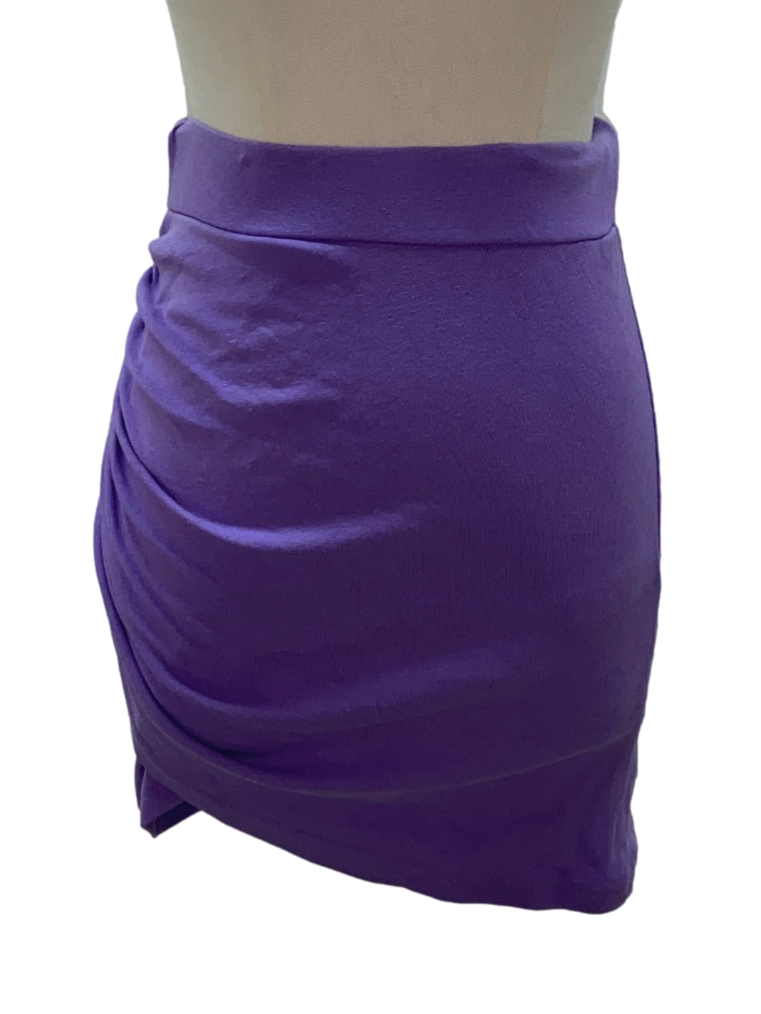 Lavender Purple Mini Skirt