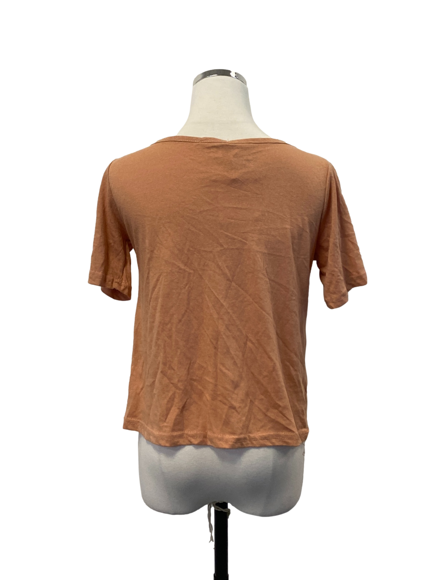 Cantaloupe Orange Basic Top