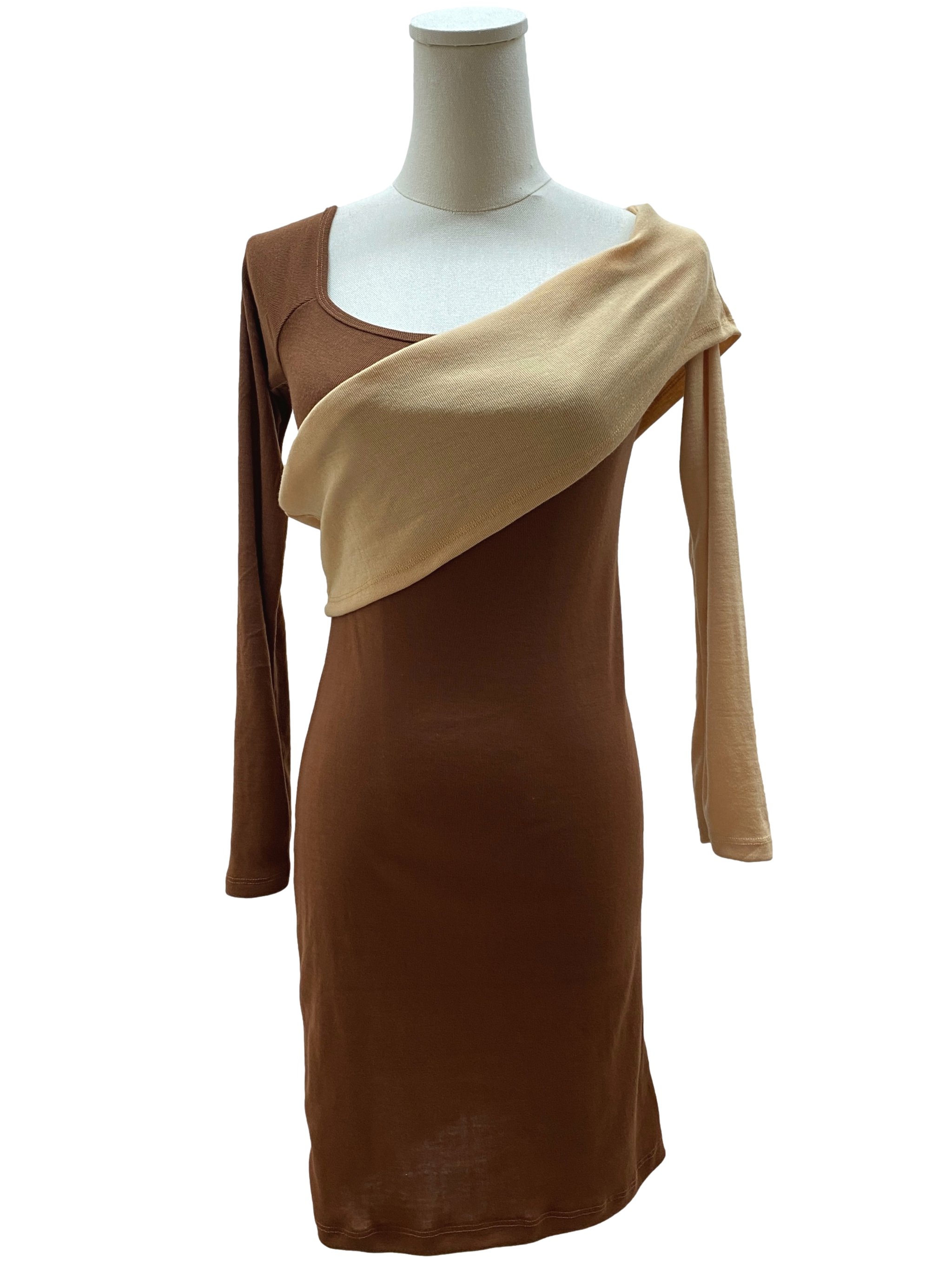 Peanut Brown Nude Dress