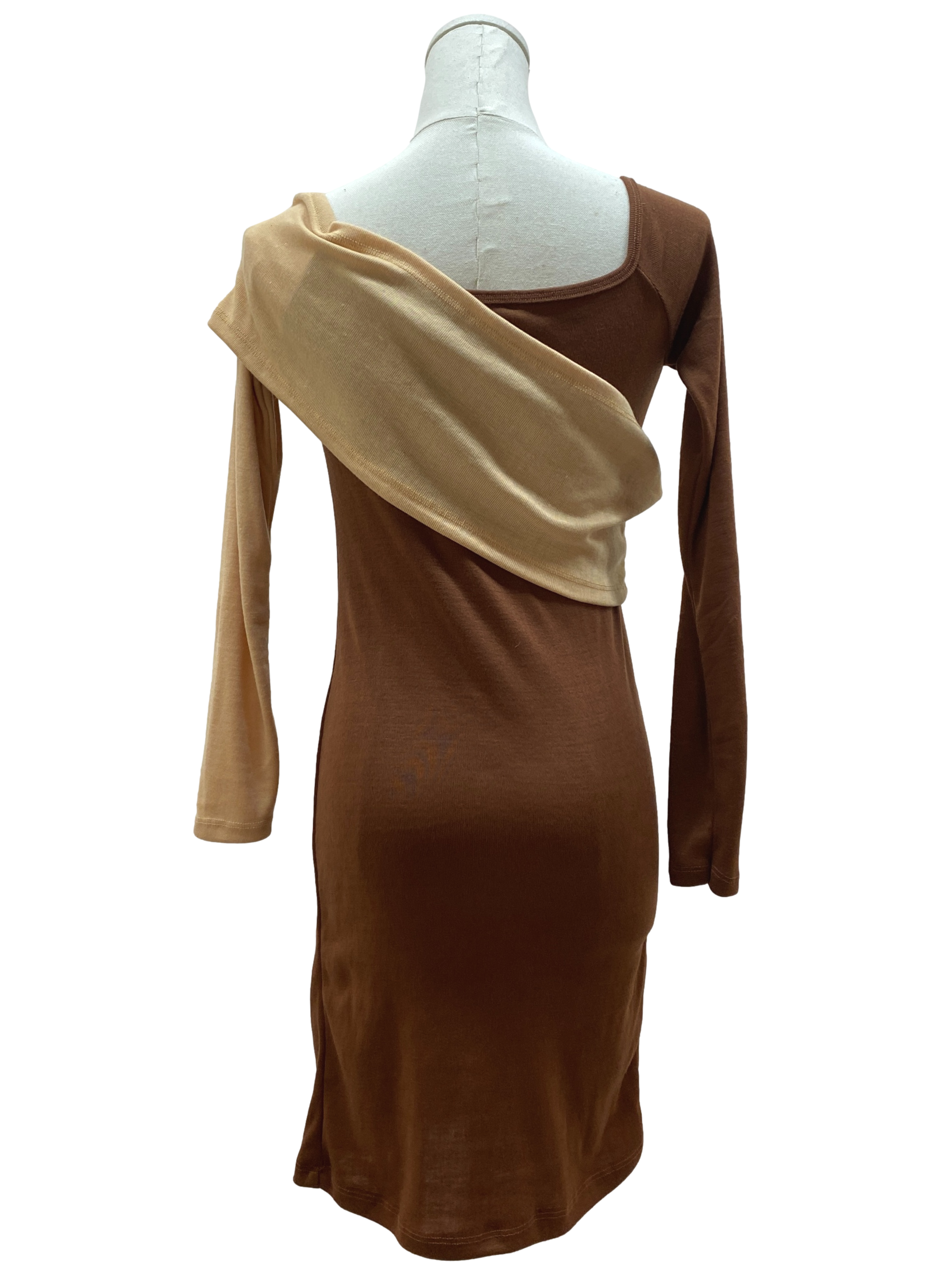 Peanut Brown Nude Dress