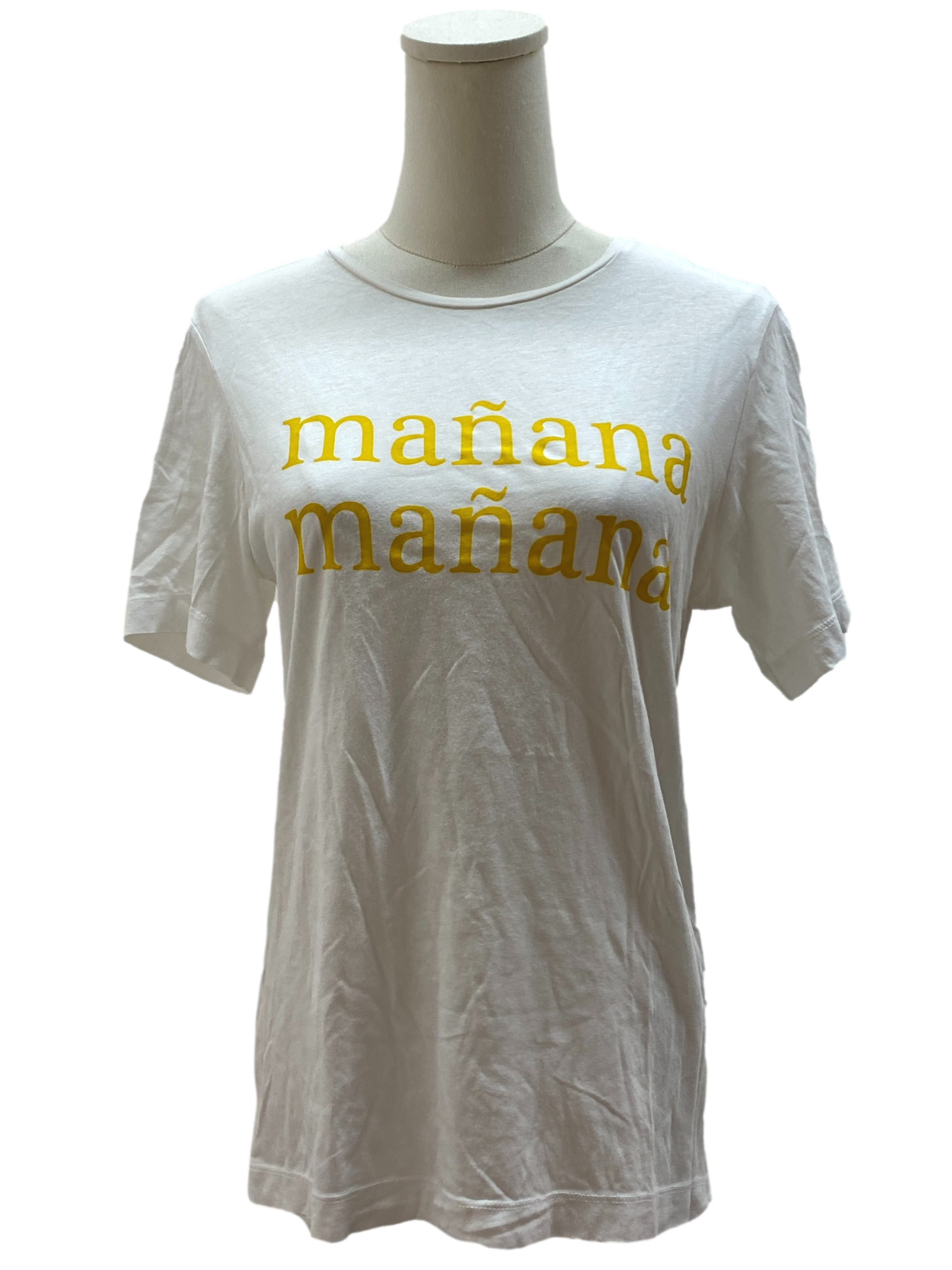 White And Yellow Words T-Shirt